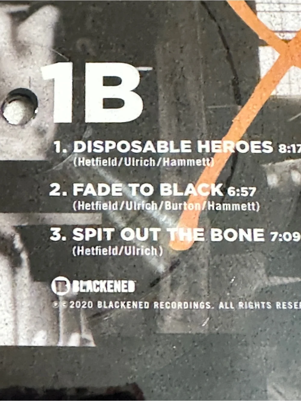 Metallica Blackened double album set
